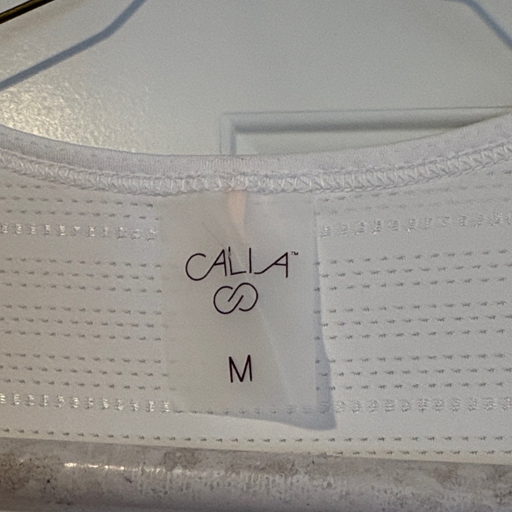 CALIA by Carrie Underwood White Racerback Performance Tank - Picture 2 of 2